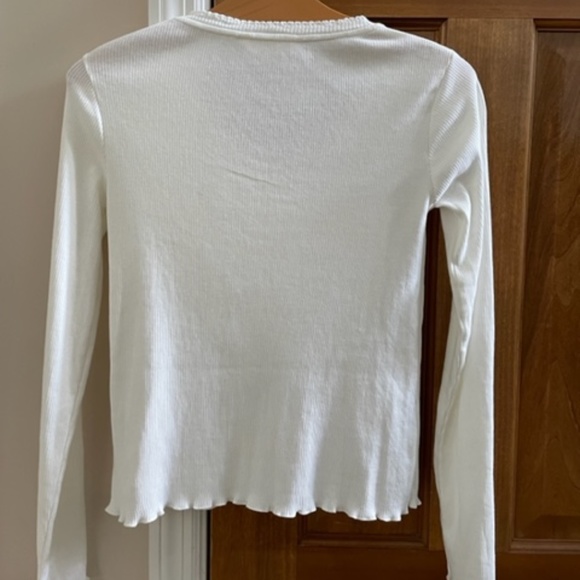 Odd Molly Long Sleeve Top-White-Sz 1 NWOT - Picture 2 of 8